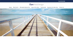 Desktop Screenshot of elanwebdesign.com
